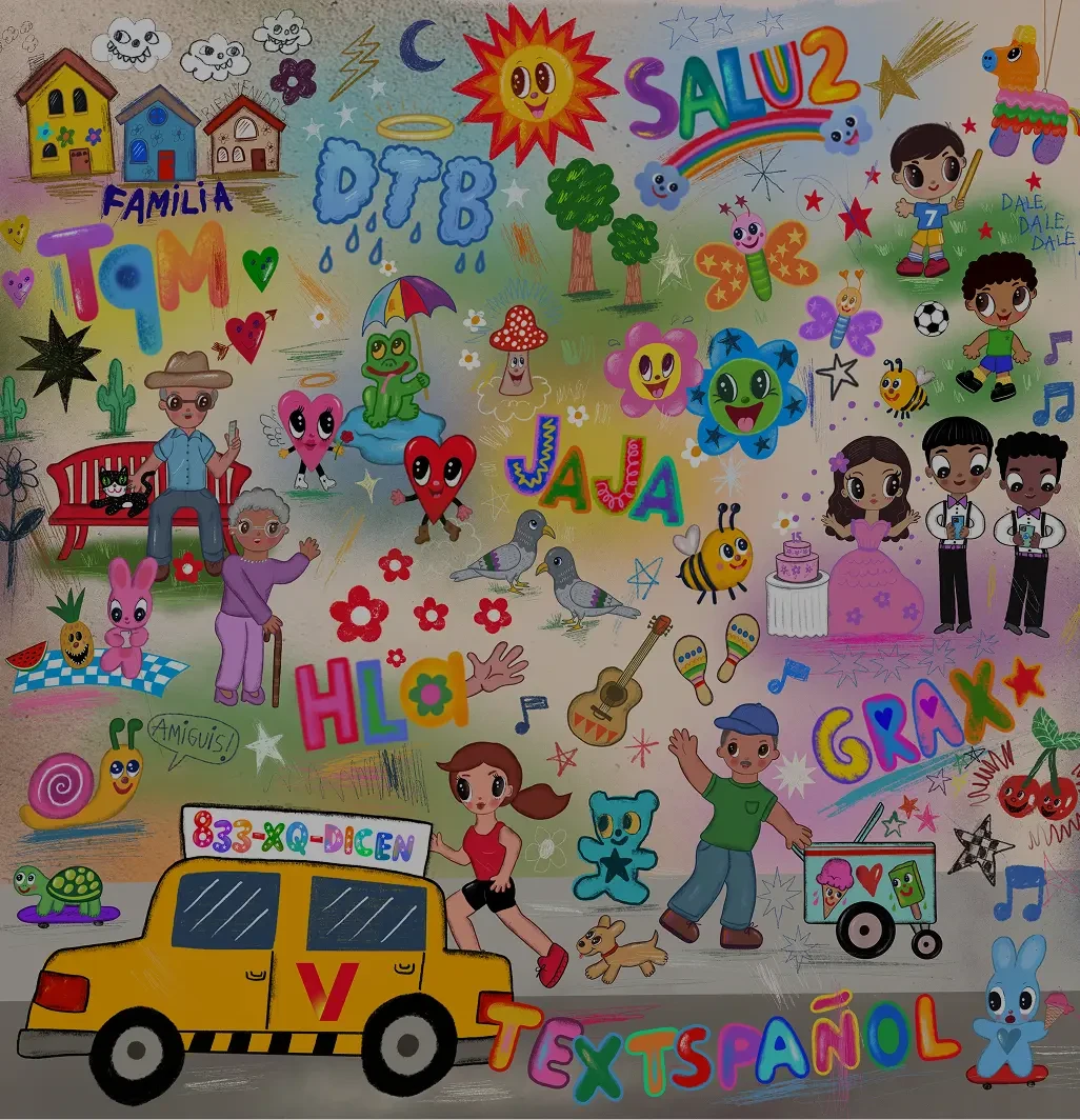 A colorful art by the illustrator Humberto Cruz